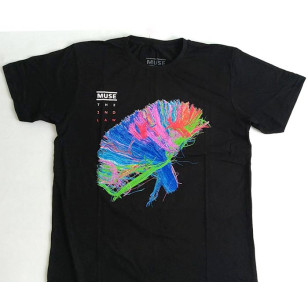 Muse - 2nd Law Album Official Fitted Jersey T Shirt ( Men L) ***READY TO SHIP from Hong Kong***
